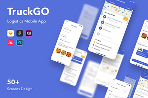TruckGo - Logistics App UI Kit