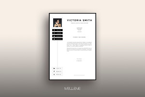 Resume / CV Template - Victoria