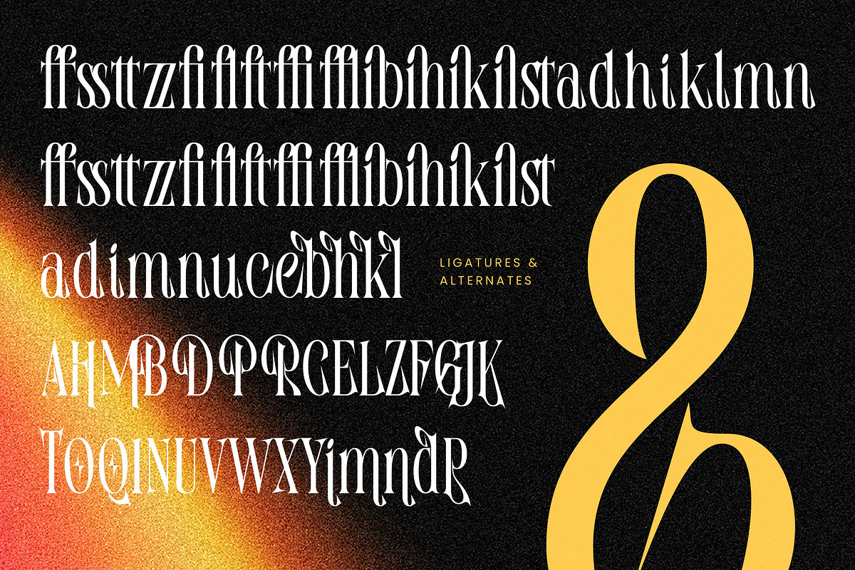 Enigmatic Legendary Modern Serif, a Serif Font by timelesstype.co (Photo 19 of 20)