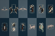 Art Deco Collection - Fonts, Vectors, a Serif Font by VP Fonts (Thumbnail 9 of 23)