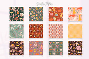 Cute cozy autumn graphics & patterns, a Seasonal Illustration by CapriceMeDesigns (Thumbnail 14 of 24)