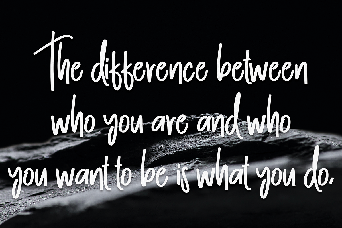 Really | Script Font, a Script Font by Scratchones (Photo 3 of 8)