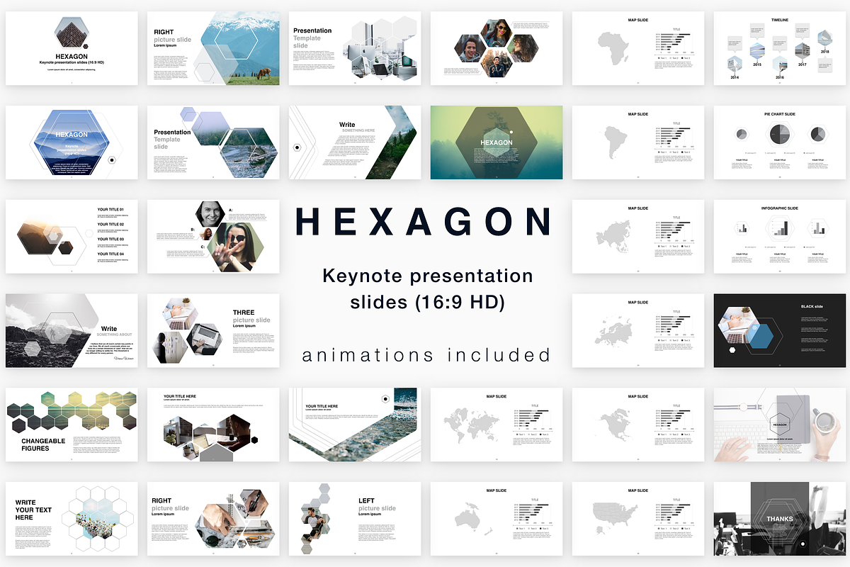 HEXAGON, a Presentation Template by VectorShop (Photo 1 of 5)