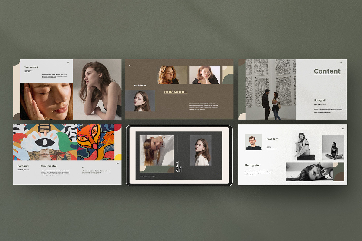 Portfolio Lookbook - Keynote, a Presentation Template by Dirtytemp Studio (Photo 5 of 8)