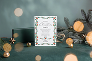 Editable Christmas Invitation, an Invitation Template by ForeverPrint (Thumbnail 2 of 8)