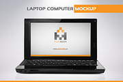Laptop Computer Mockup, a Device Mockup by Plus Media (Thumbnail 4 of 4)