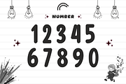 Peachy Bubbly - Display Font, a Sans Serif Font by KiddoGlyphs Studio (Thumbnail 4 of 4)