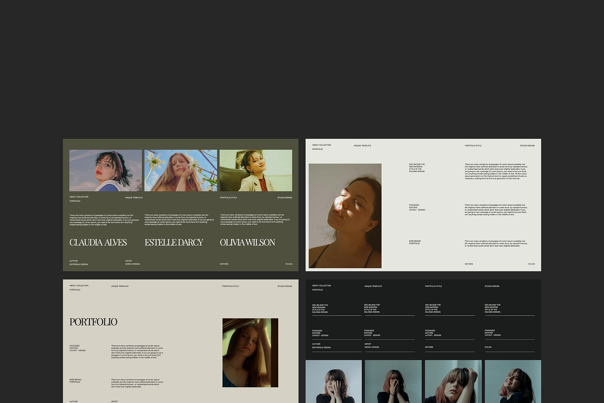 ESSE - Brand Portfolio Template, a Presentation Template by Creatorism (Photo 4 of 9)