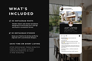 Just Listed Real Estate Templates, a Social Media Template by Instprofi | Studio Estimo (Thumbnail 7 of 8)