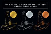 Classic Halloween Inky Illustrations, a Decorative Illustration by The Digital Prop Shop (Thumbnail 5 of 7)