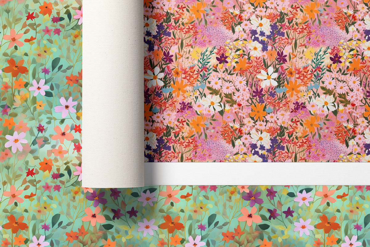 Fairy Ditsy Floral Patterns, a Pattern Graphic by Ninterints (Photo 8 of 19)