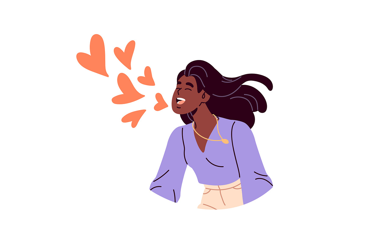 People with hearts, love concept set, a Person Illustration by PaperTrident (Photo 10 of 10)