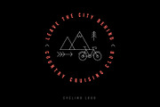 Cycling illustration vectors & logos, an Outline Icon by The Store (Thumbnail 3 of 6)