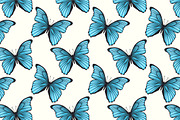 Butterflies patterns+illustrations, an Illustration by IreneArt illustrations (Thumbnail 4 of 5)