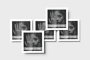 High Quality Square Flyer Mockup, an Advertising Mockup by AndikaGraphic (Thumbnail 6 of 7)