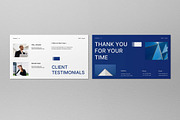 Blue Architecture Company PPT, a Presentation Template by graphicook (Thumbnail 4 of 4)