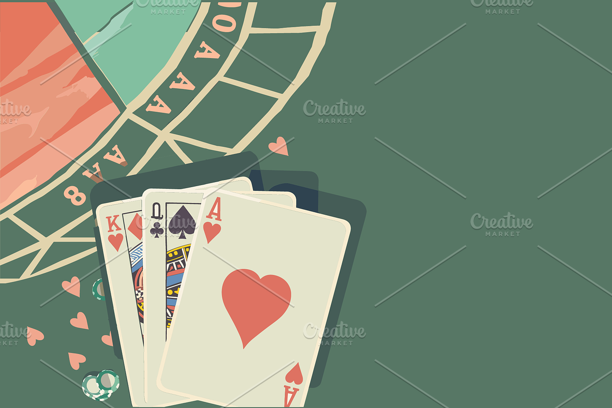 Casino Game and Gambling Illustrated, an Illustration by billpaxton.next (Photo 8 of 22)