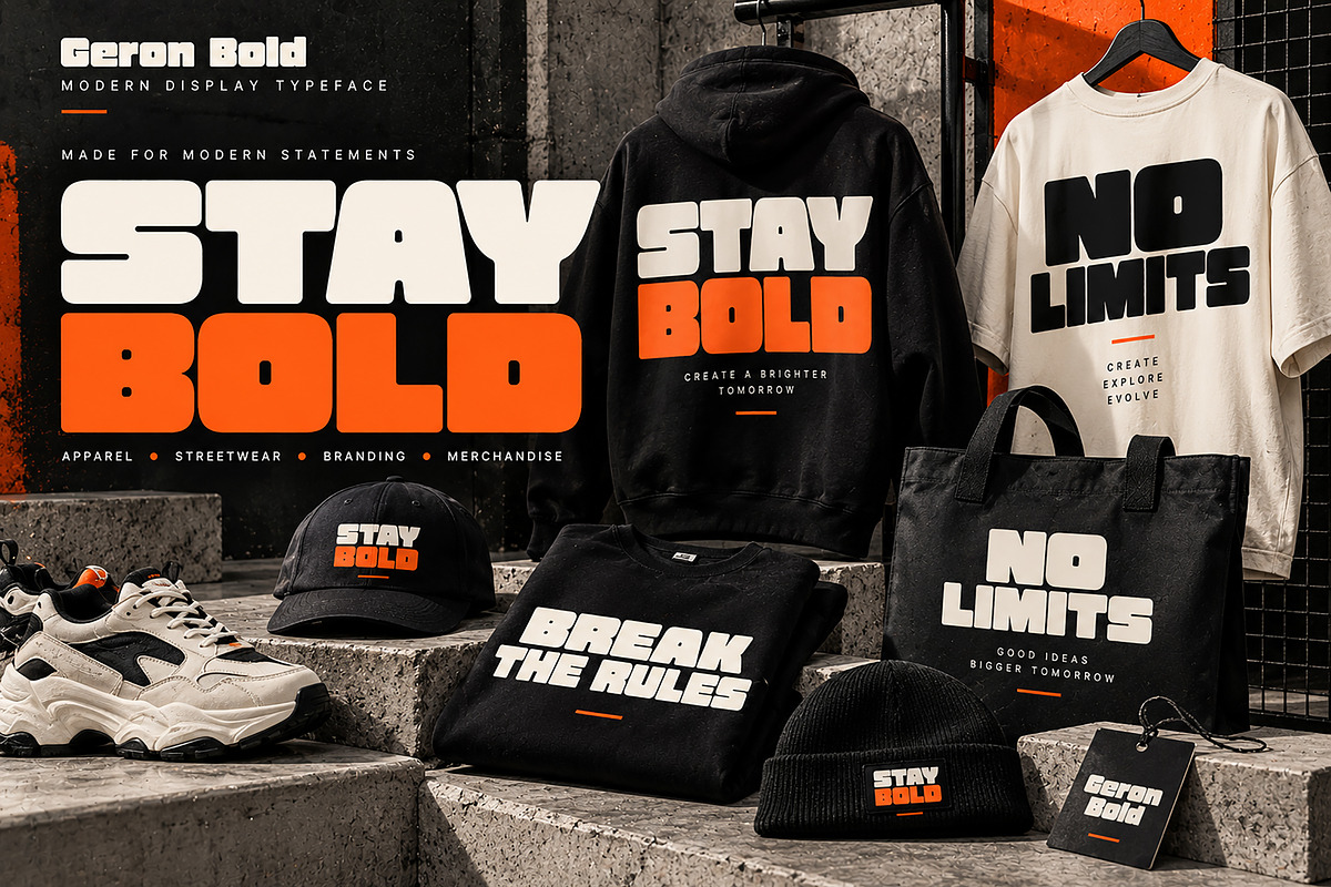 Geron Bold, a Slab Serif Font by Wow Magic (Photo 5 of 5)