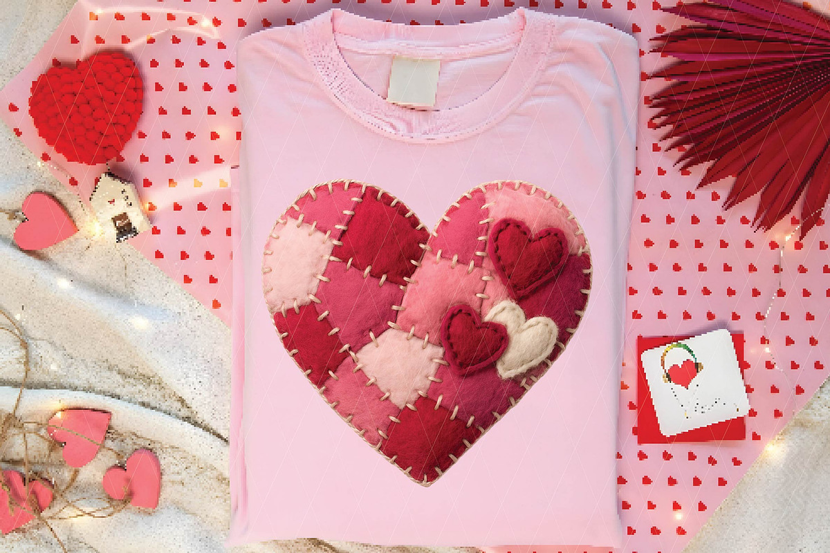 Patchwork Valentine Png Valentines H, an Illustration by DreamPrint404 (Photo 8 of 8)