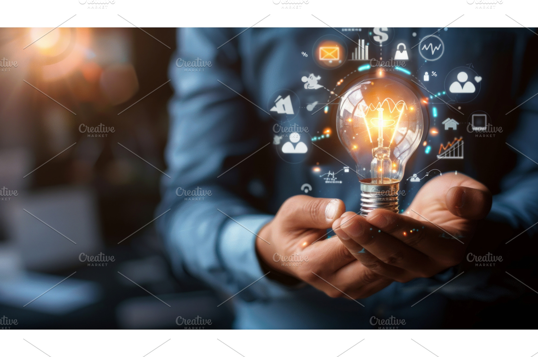 Innovative Ideas and Technology Hand, a Technology Photo by Neirfy