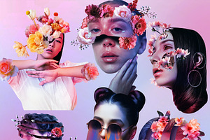 MODERN COLLAGE PORTRAITS