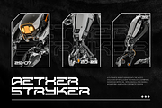 WARCORP – Futuristic Display Font, a Sans Serif Font by Vroz Studio (Thumbnail 4 of 8)