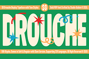 SG Drouche, a Sans Serif Font by Studio Gulden (Thumbnail 1 of 11)