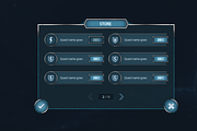 SpaceShift Mobile UI, a Templates & Theme by EvilSystem (Thumbnail 9 of 14)