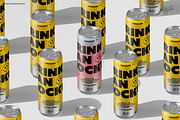 Drink Sleek Can - 12oz / 355ml, a Packaging Mockup by Grid&Glow (Thumbnail 4 of 7)