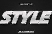 Editable metallic 3d text effect, a Layer Style Add-On by AP Market (Thumbnail 1 of 2)