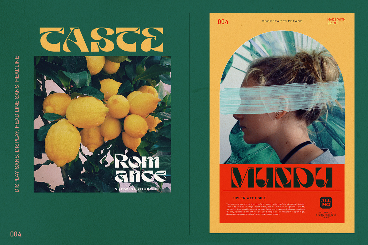 Rattani, a Sans Serif Font by Allmostudio (Photo 2 of 10)