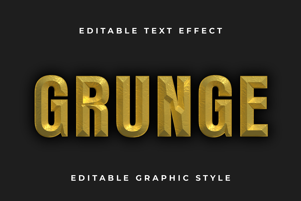 3D Beveled Text Effect preview 3