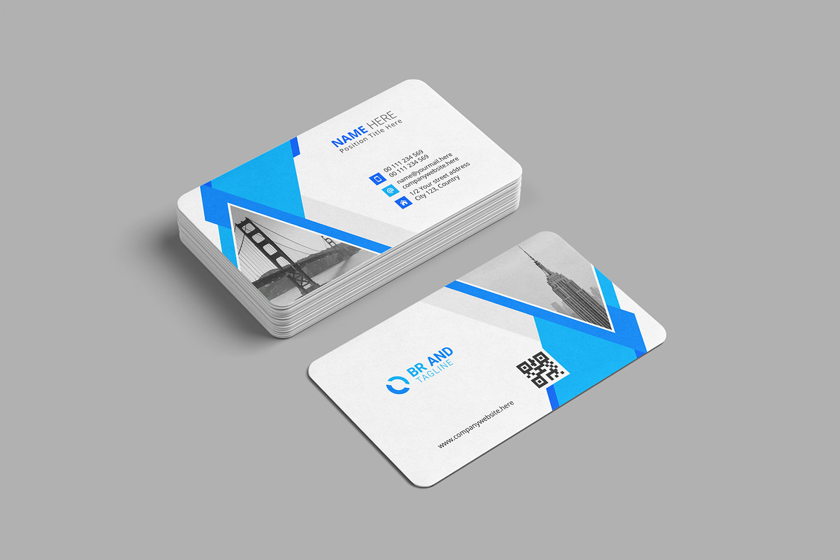 Stylish Agency Business Card Design