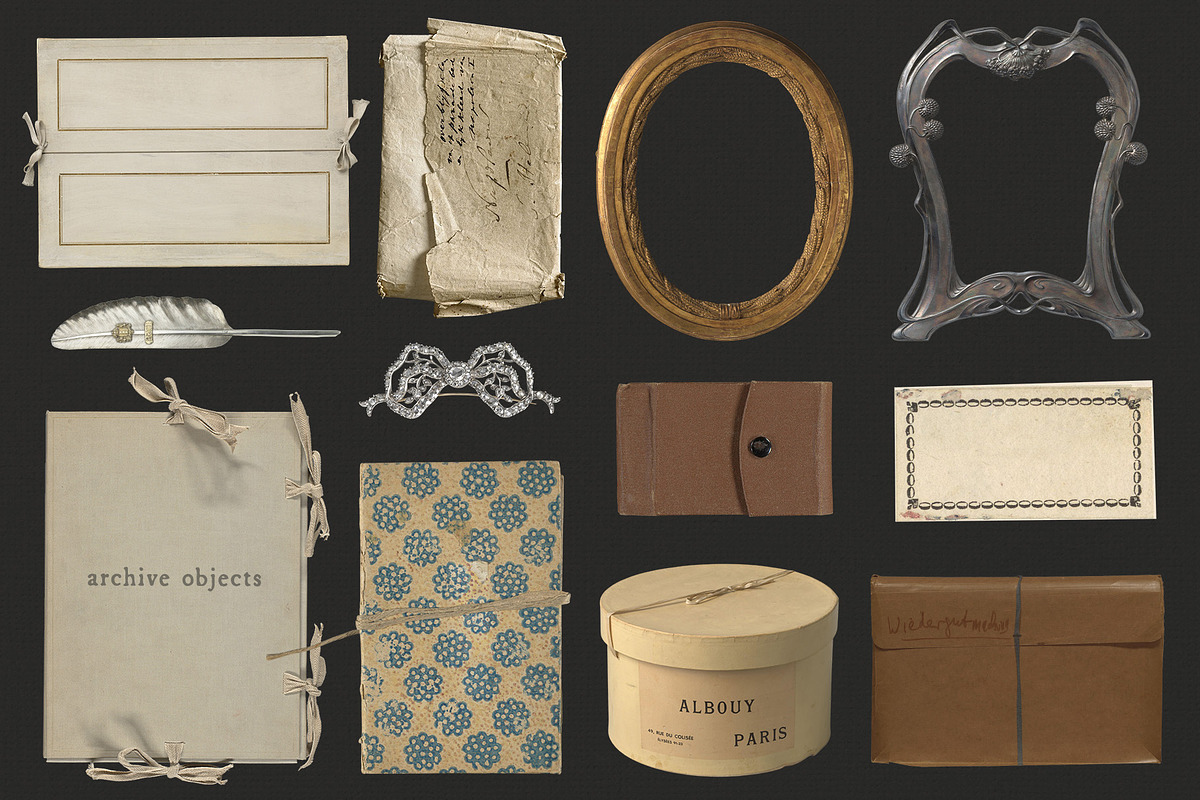 Maison Archive Collage Collection, an Object Graphic by lerinartstudio (Photo 8 of 11)