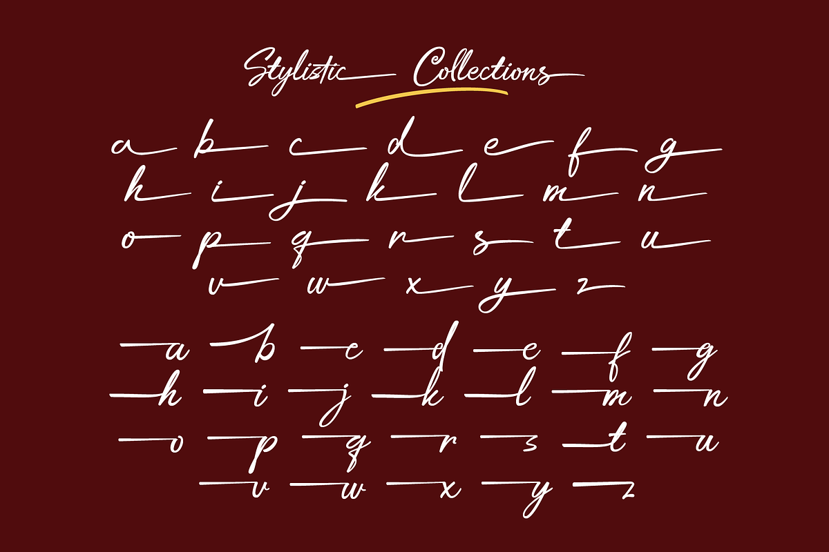 Ceylonite – Stylish Handwriting Font, a Script Font by Pokal Studio (Photo 15 of 16)