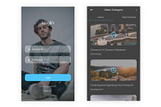 Konnect - Social Media Photoshop App, an UI Kit Template by themelove (Thumbnail 2 of 9)