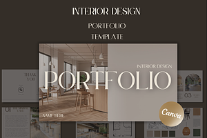 Interior Design Portfolio, a Templates & Theme by TespinDesign