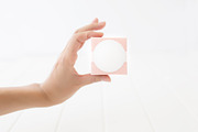 Square & Circle Label Mockup, a Product Mockup by Smitten Photo & Design (Thumbnail 3 of 4)