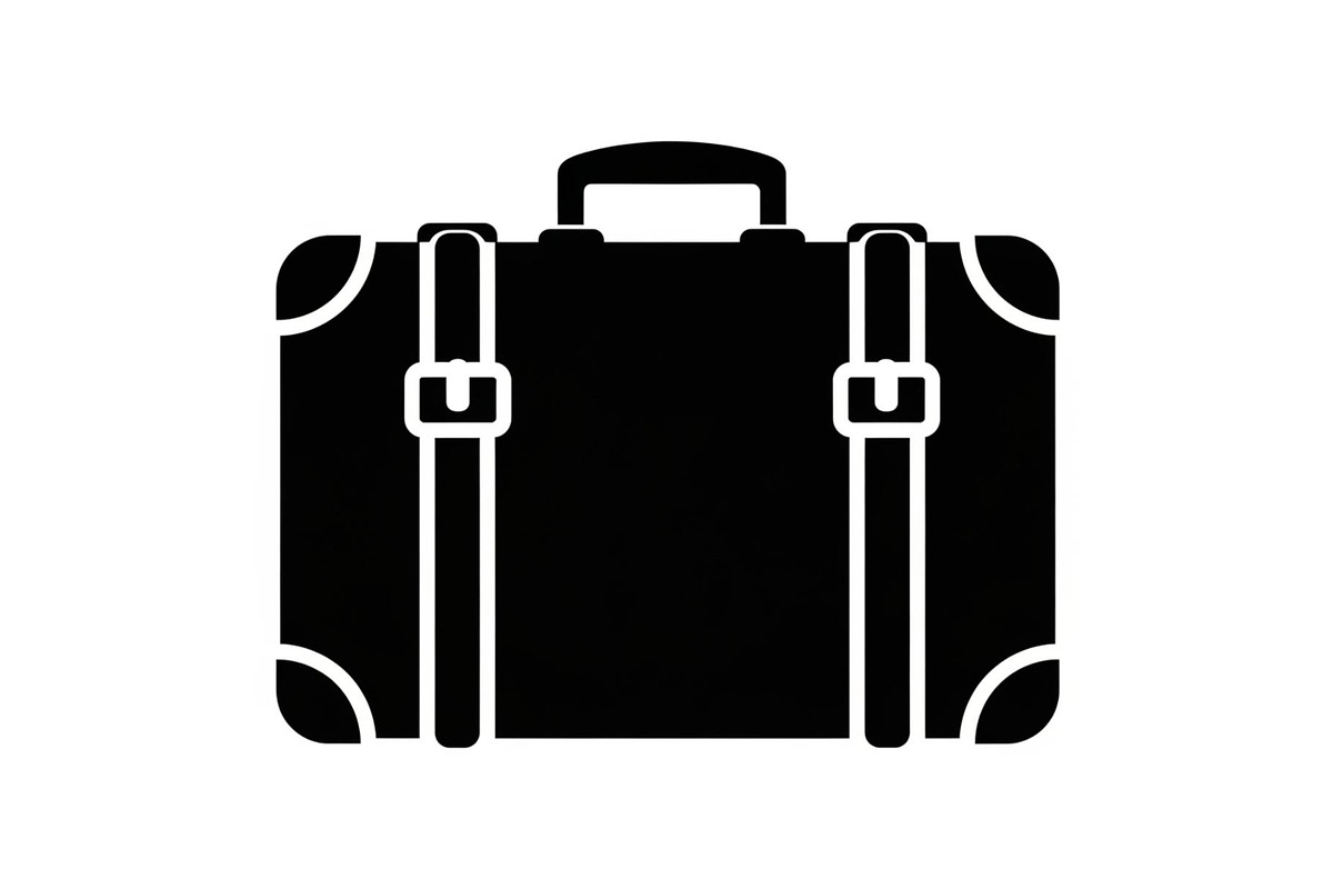 Vintage Suitcase Silhouette Bundle, an Illustration by Artivon (Photo 19 of 51)