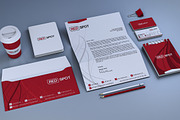 -75% Red Corporate Identity, a Stationery Template by Marvel (Thumbnail 3 of 5)
