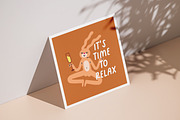 Funny animals drink, party cards set, an Animal Illustration by Good Studio (Thumbnail 13 of 14)