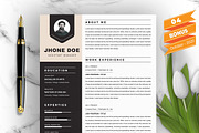 Resume/CV Bundle | 200+ for $29, a Resume Template by ResumeInventor (Thumbnail 140 of 207)