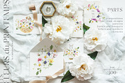 Spring Flora Farm Animals Watercolor, an Animal Illustration by Catherine Wheel (Thumbnail 2 of 22)