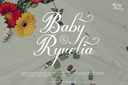 Bebegik Panthay | Calligraphy Script, a Script Font by Denustudios (Thumbnail 4 of 13)