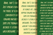 Nordin Rounded Rough, a Sans Serif Font by Craft Supply Co. (Thumbnail 3 of 8)