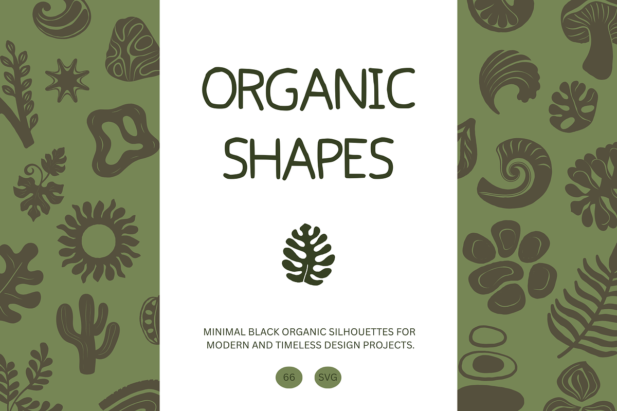 Organic Shapes – 66 SVG Abstract, a Graphic by BiancaXavier (Photo 1 of 6)