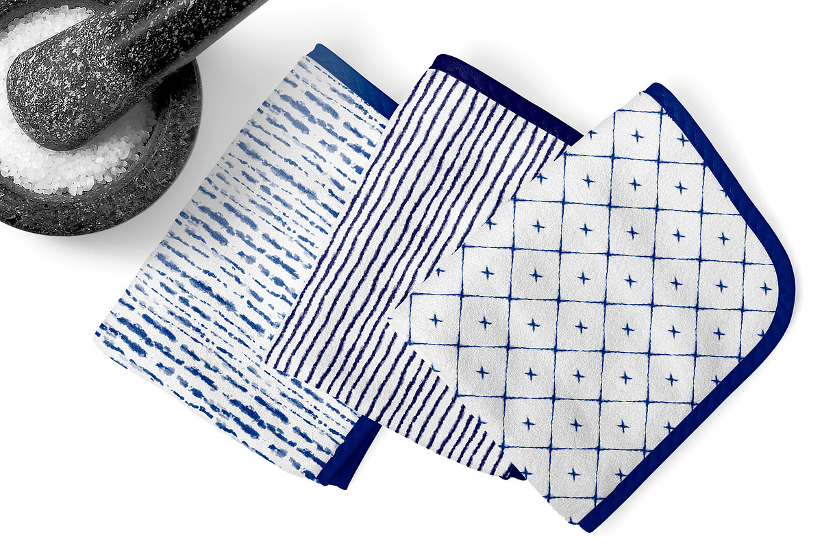 Shibori Tie Dye Seamless Patterns, a Pattern Graphic by CatJello Graphics (Photo 20 of 28)