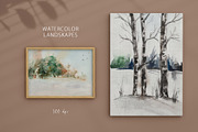 Winter Landscapes, a Seasonal Illustration by Design X0 (Thumbnail 5 of 16)