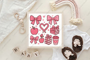 Teacher Valentine Coquette PNG, an Illustration by CraftArtStudio (Thumbnail 4 of 4)