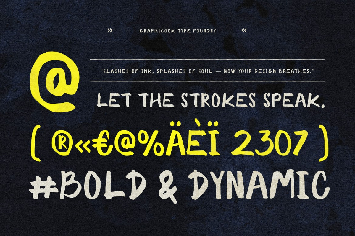 Farkerush, a Handwritten Font by graphicook (Photo 9 of 10)